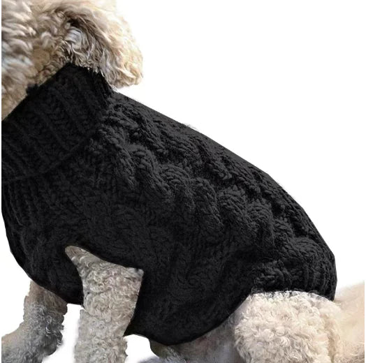 Cozy Wool Dog Vest | Stylish Winter Jacket for Small Breeds