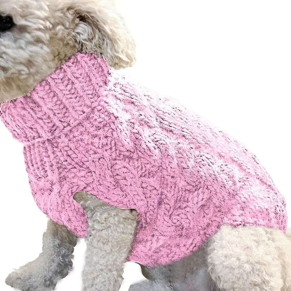 Cozy Wool Dog Vest | Stylish Winter Jacket for Small Breeds