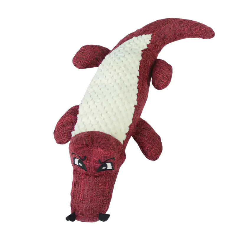 Durable Cartoon Plush Dog Toy – Soft Chew Toy for Small & Large Dogs