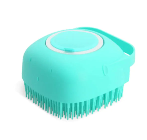 Pet Shampoo Brush & Massage Comb | Gentle Grooming Tool for Dogs & Cats