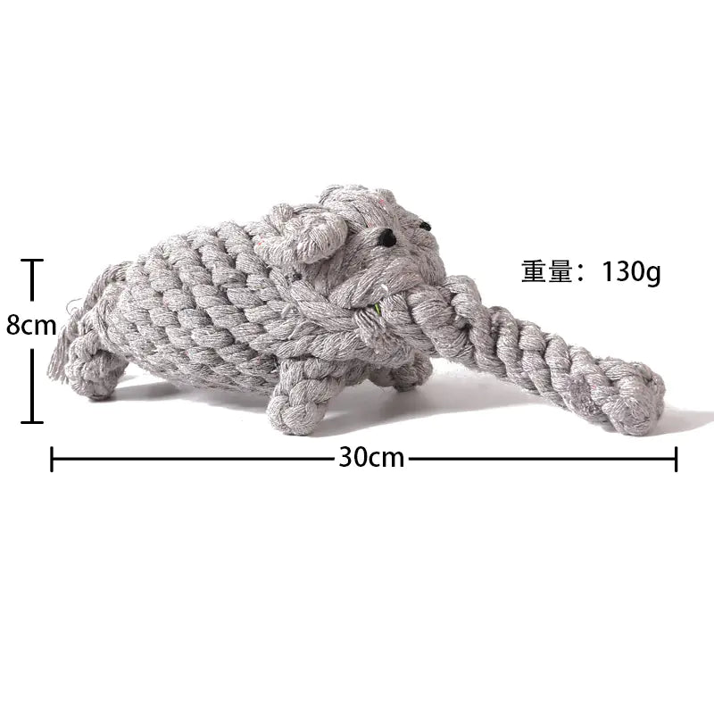 Durable Cartoon Plush Dog Toy – Soft Chew Toy for Small & Large Dogs
