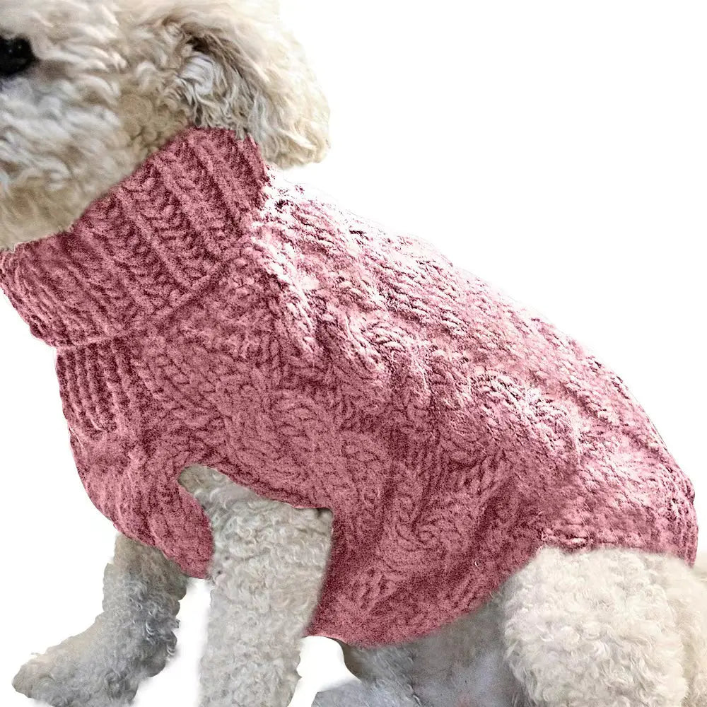 Cozy Wool Dog Vest | Stylish Winter Jacket for Small Breeds