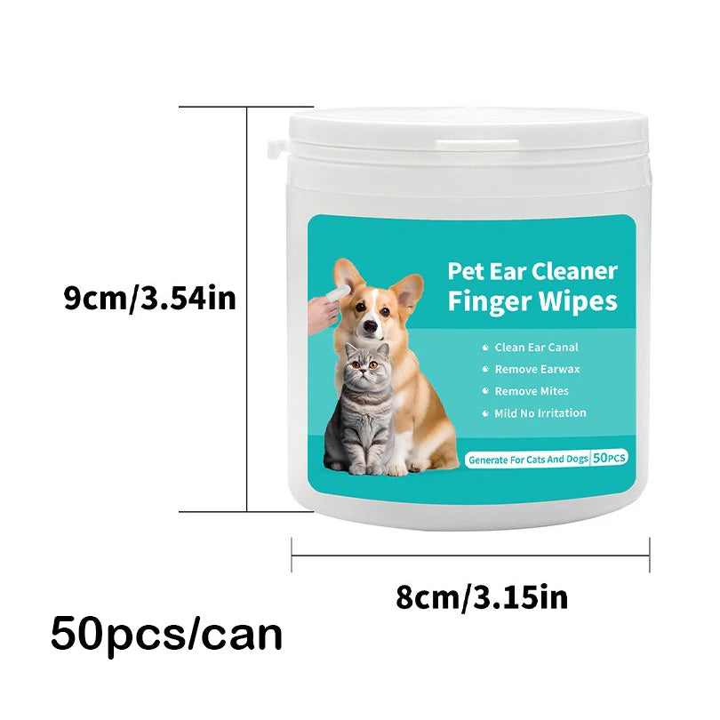 ClearEyes+ & Ears Pet Wipes