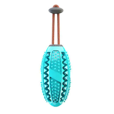 Interactive Dog Food Leakage Toy | Elastic Rubber Ball