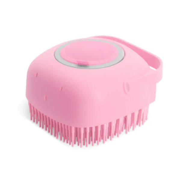 Pet Shampoo Brush & Massage Comb | Gentle Grooming Tool for Dogs & Cats
