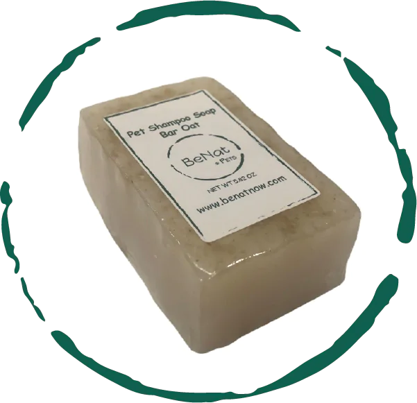 BeNat Pets All-Natural Oat Pet Shampoo Bar
