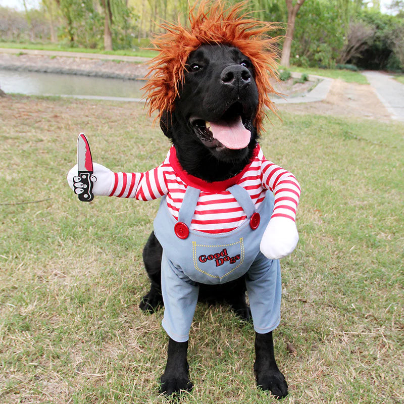 Halloween Dog Costume | Adjustable Funny & Spooky Outfit for Pets