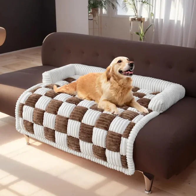 Plush Thickened Warm Pet Bed | Cozy & Supportive Bed for Cats & Dogs