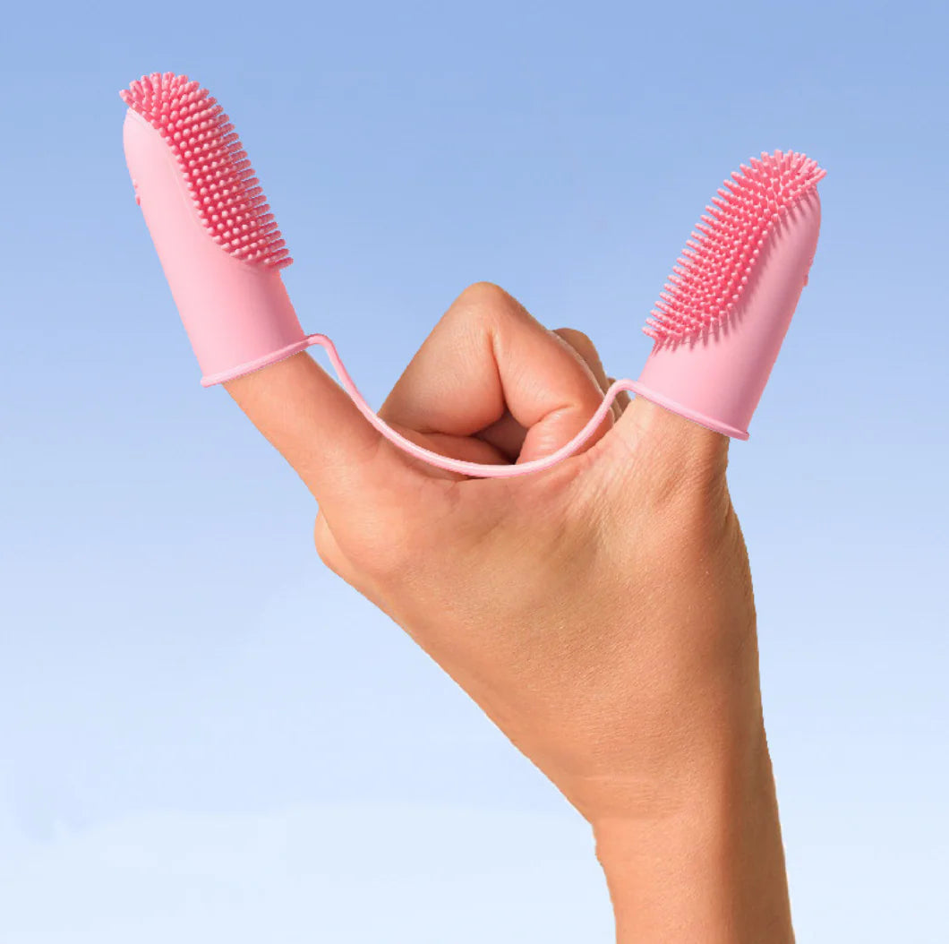 Pet Tooth Cleaning Finger Set – Gentle Dental Care for Dogs & Cats