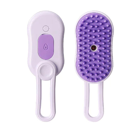 3-in-1 Multi-Functional Pet Grooming Brush |Steam, Deshedding & Massage Tool for Dogs and Cats