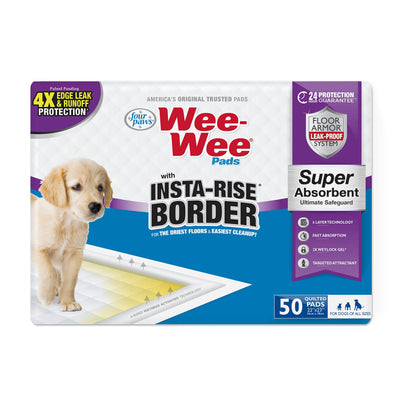 Four Paws Leak-Proof Puppy Pads | Super Absorbent Training Pads