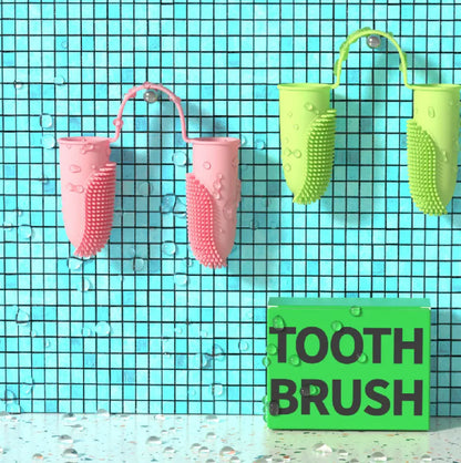 Pet Tooth Cleaning Finger Set – Gentle Dental Care for Dogs & Cats