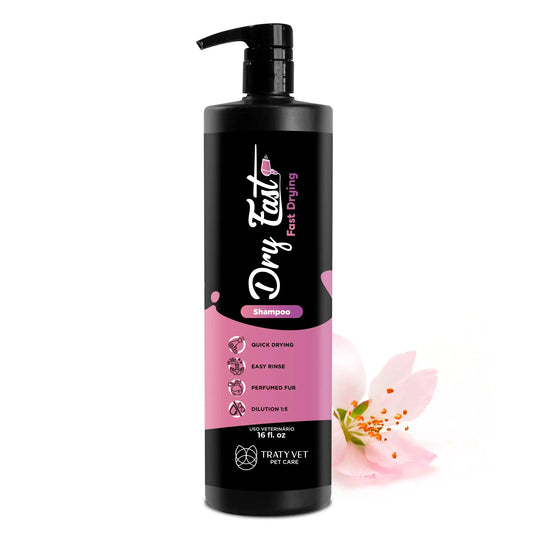 TRATY VET Fast-Drying Shampoo for Dogs & Cats