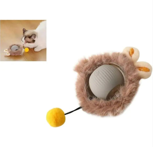 Smart Interactive Rolling Toy for Dogs & Cats | Automatic Motion Toy with String