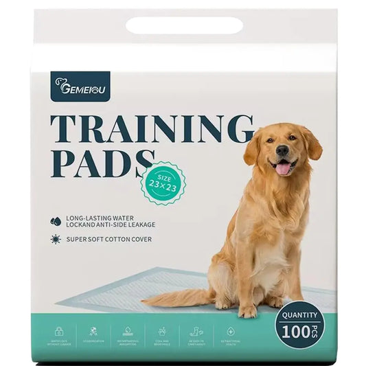 Puppy Pads 100 Count Super Absorbent Leak-Proof Dog Training Pads