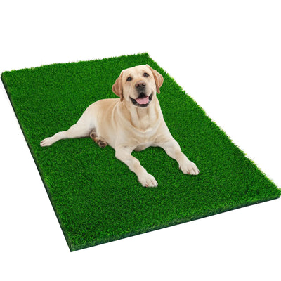 Dog Grass Pee Pad | Washable Artificial Turf Mat for Indoor & Outdoor Potty Training