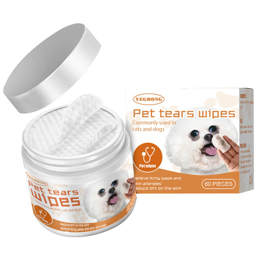 Yegbong Pet Wipes – Eye & Ear Cleaning Pads for Dogs and Cats