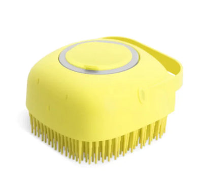Pet Shampoo Brush & Massage Comb | Gentle Grooming Tool for Dogs & Cats