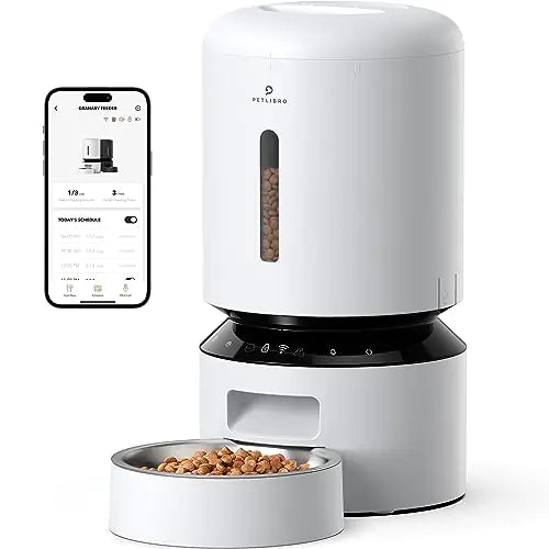 Smart Wi-Fi Automatic Pet Feeder with Freshness Preservation