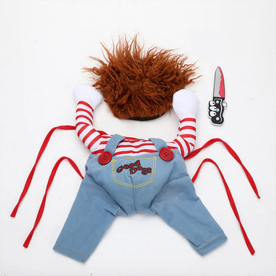 Halloween Dog Costume | Adjustable Funny & Spooky Outfit for Pets