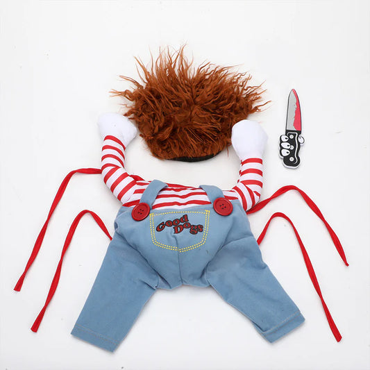 Halloween Dog Costume | Adjustable Funny & Spooky Outfit for Pets
