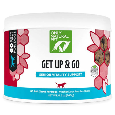Natural Hip & Joint Support for Senior Dogs – Bacon-Flavored Soft Chews with Turmeric & Corydalis
