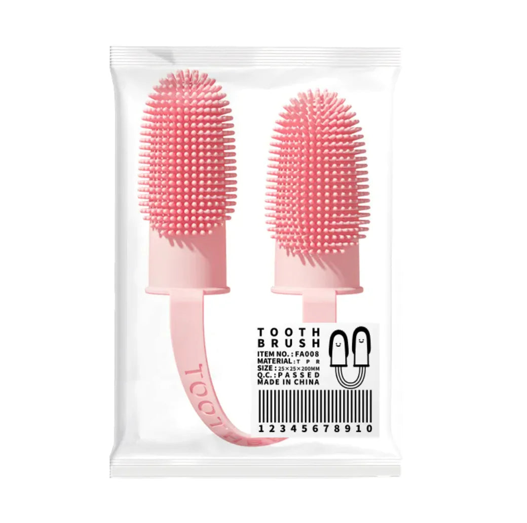 Pet Tooth Cleaning Finger Set – Gentle Dental Care for Dogs & Cats