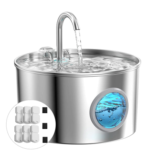 Water Fountain Stainless Steel | Pet Fountain for Drinking