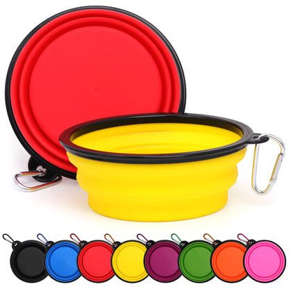 Collapsible Travel Dog Bowl | Portable, BPA-Free