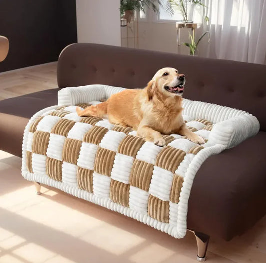 Plush Thickened Warm Pet Bed | Cozy & Supportive Bed for Cats & Dogs