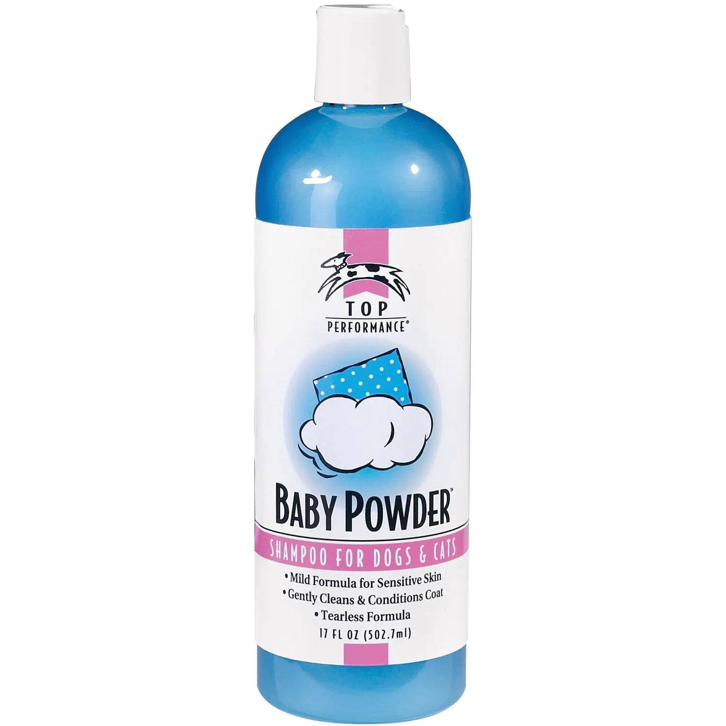 Top Performance Baby Powder Pet Shampoo – Gentle Scented Dog & Cat Wash
