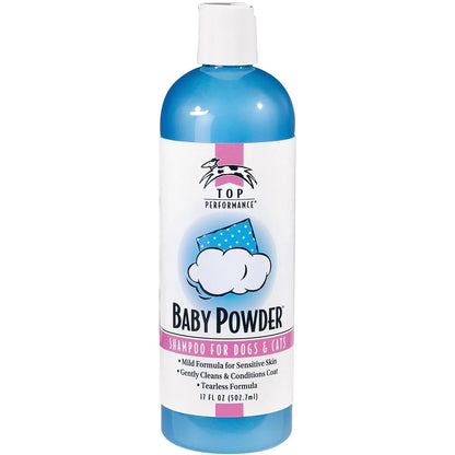 Top Performance Baby Powder Pet Shampoo – Gentle Scented Dog & Cat Wash
