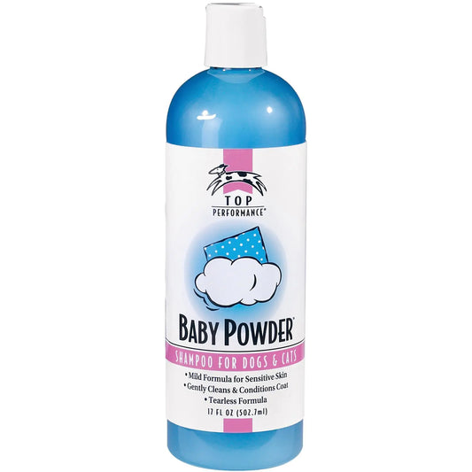 Top Performance Baby Powder Pet Shampoo – Gentle Scented Dog & Cat Wash