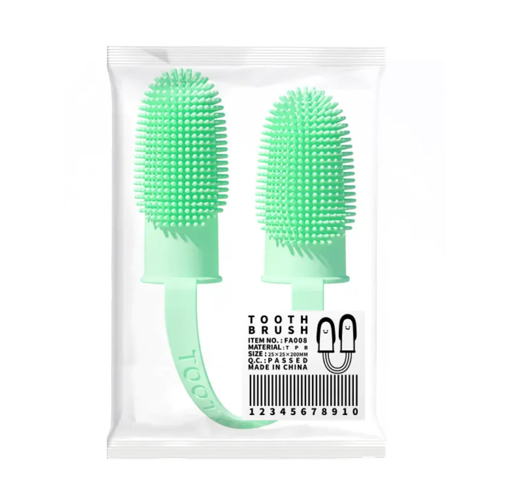 Pet Tooth Cleaning Finger Set – Gentle Dental Care for Dogs & Cats