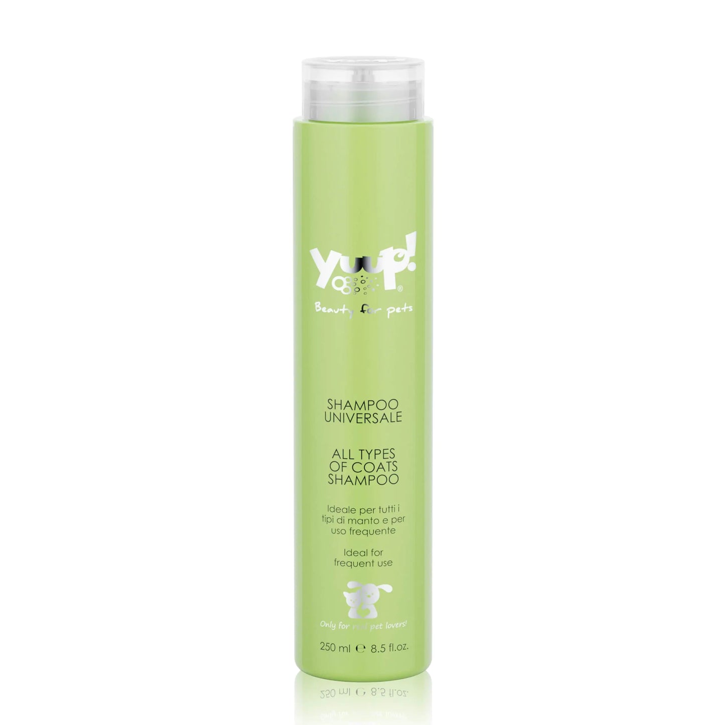 YUUP! Anti-Dandruff Pet Shampoo – For Dogs & Cats with Oily Skin – Vegan & Moisturizing – Made in Italy
